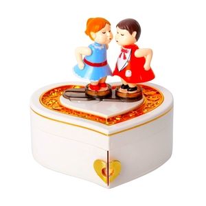 Musical Kissing Jewelry Box